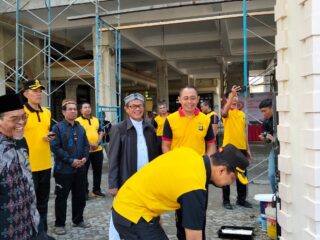 Bakti Religi Hari Bhayangkara ke-79, Polres Metro Tangerang Kota Bersih-Bersih Rumah Ibadah